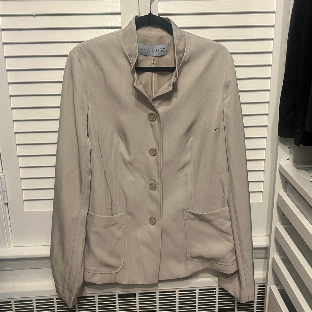 Aya Muse Light Tan Blazer